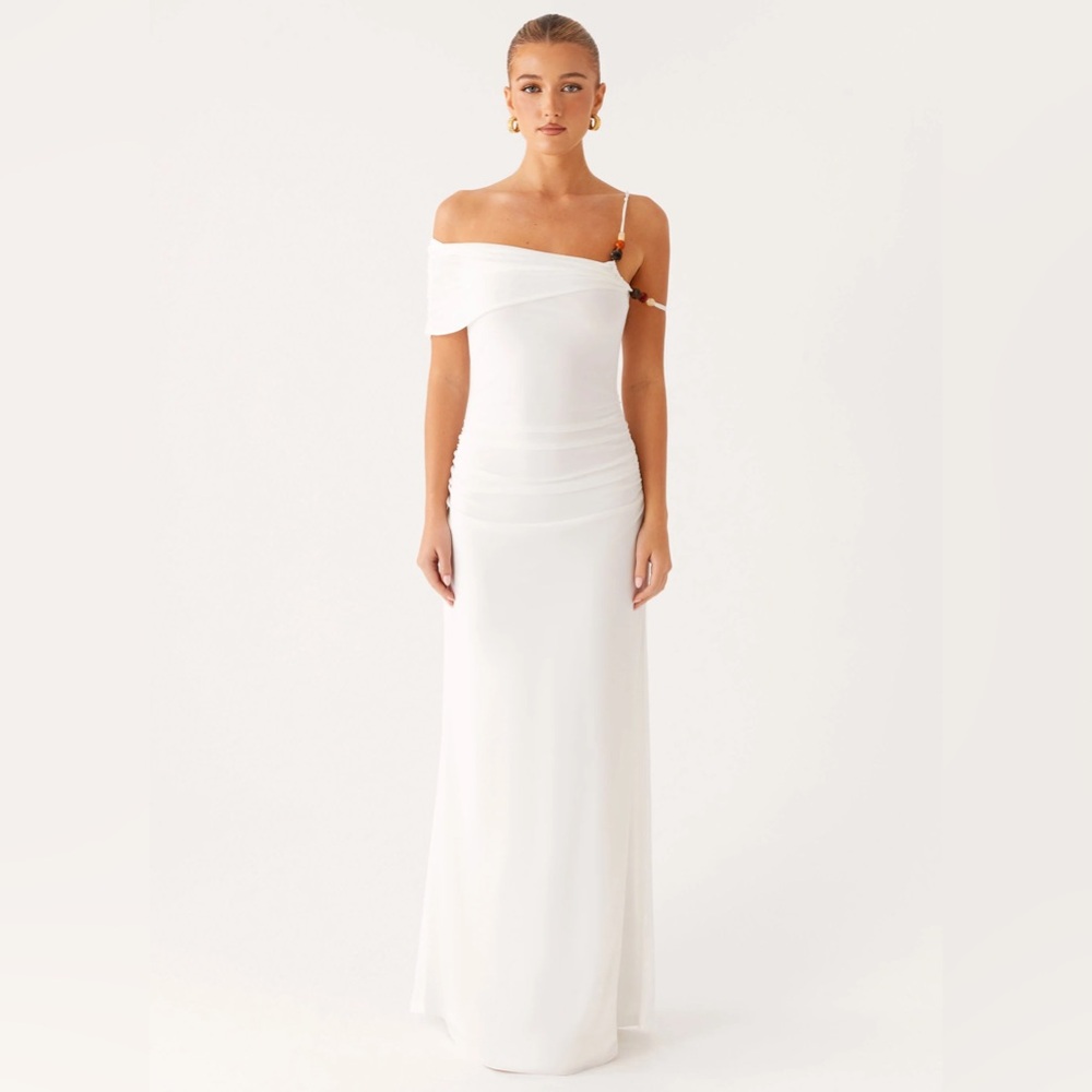 NWT Peppermayo Conquer Maxi Dress - Off White